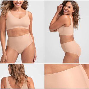 NEW! HoneyLove ShineTech BRIEF | LARGE | SAND